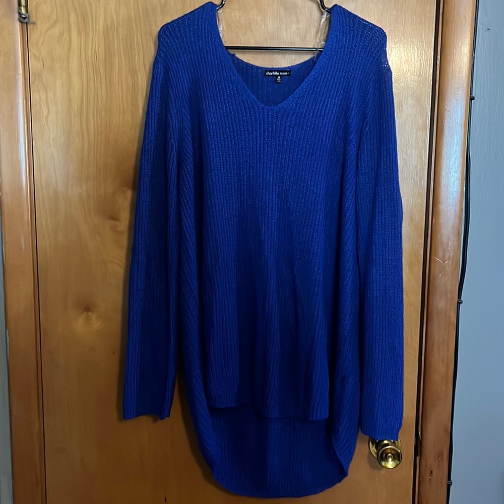 Blue sweater 3X